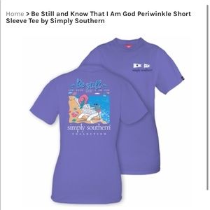 Be Still and Know SS Tee